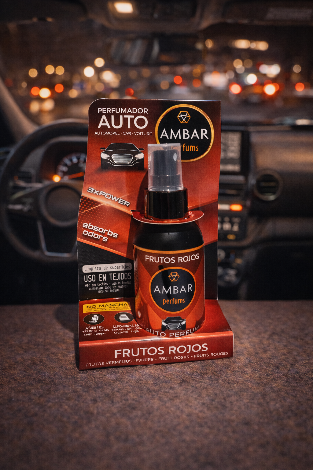 Spray voiture Frutos Rojos 90ml