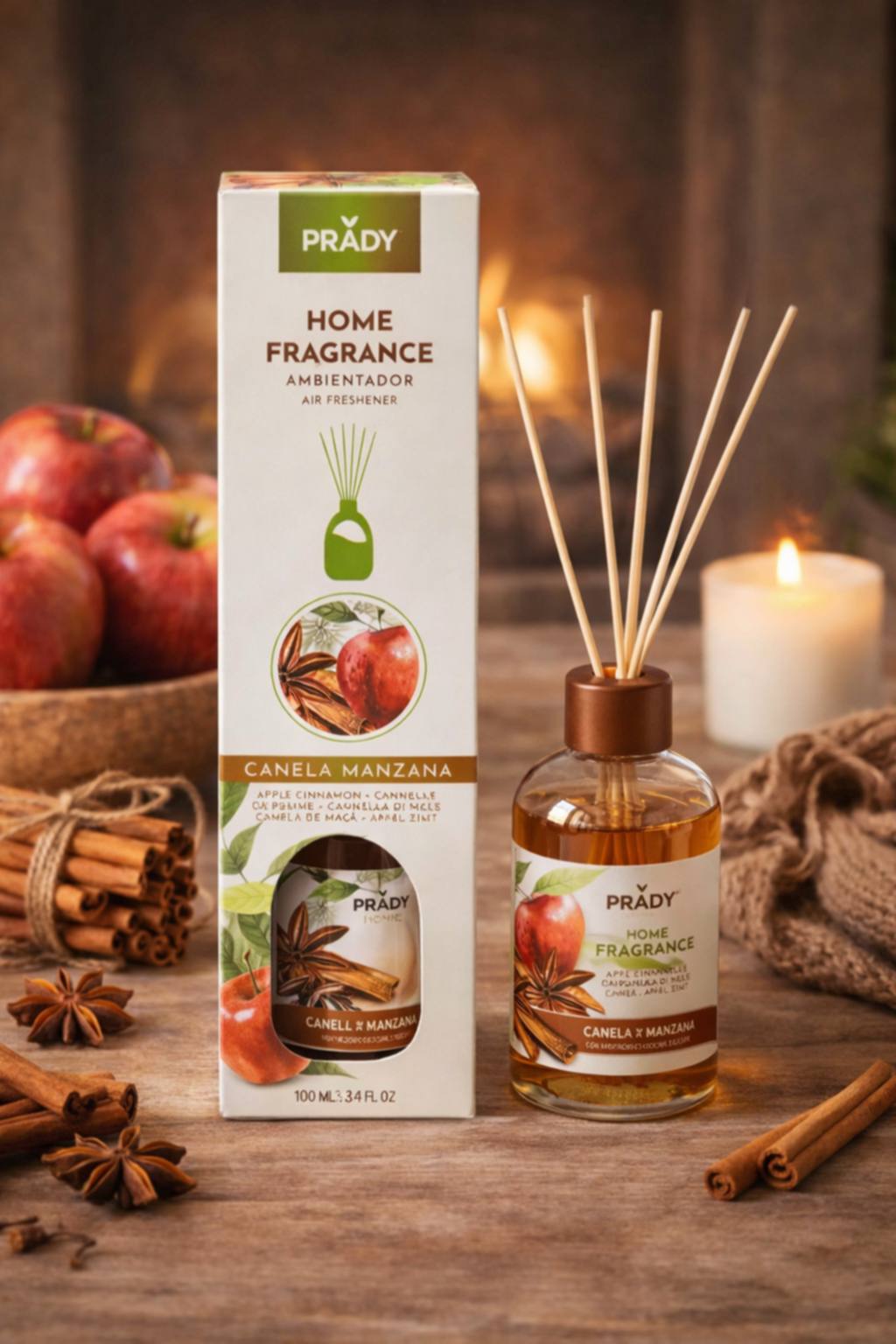 Mikado Prady – Pomme Cannelle | 100 ml