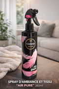 Spray d'Ambiance & Textile Ambar – Air Limpio | 280 ml
